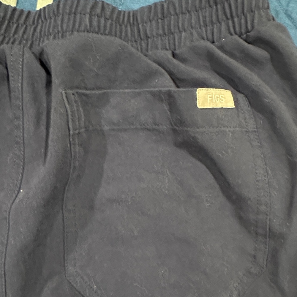 Figs Deep Blue Scrub Cargo Pants - Picture 5 of 5